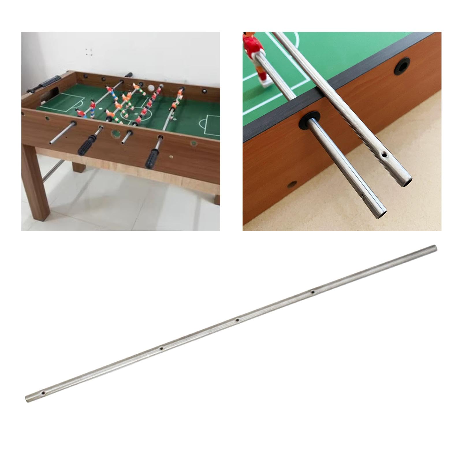 Aste di Ricambio per Biliardino 44 cm Diametro 8 mm Acciaio