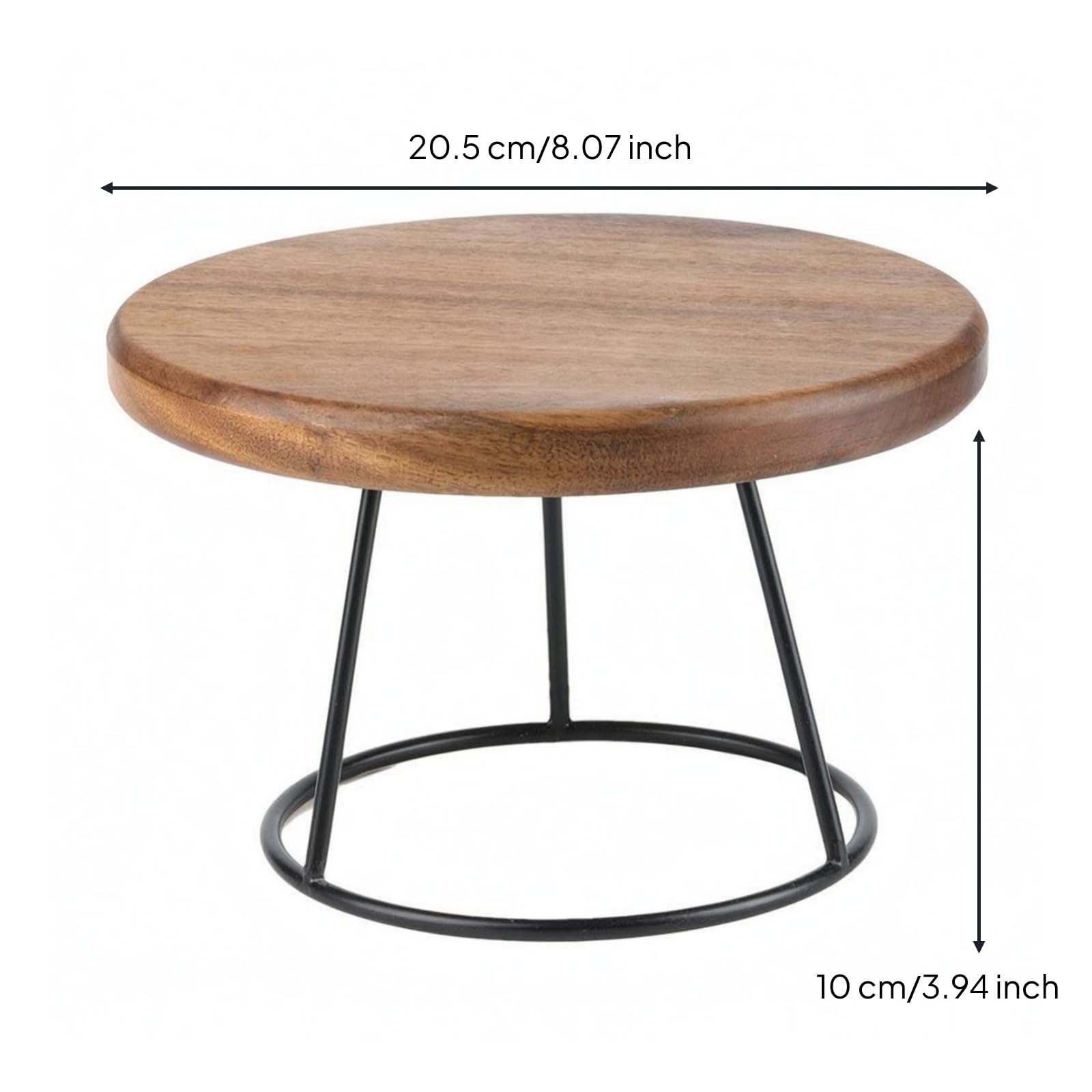 rockible Tabla para Servir Pizza Soporte Tabla , 8 Pulgadas , style to 1