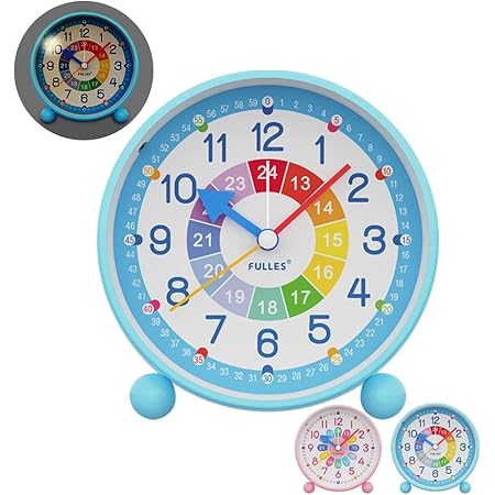 Sveglia Per Bambini A Forma Di Unicorno - Silenziosa, Con LED E Snooze - Foto 11