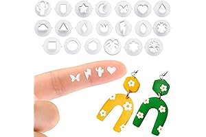 Polymer Clay Cutters Set for Earrings