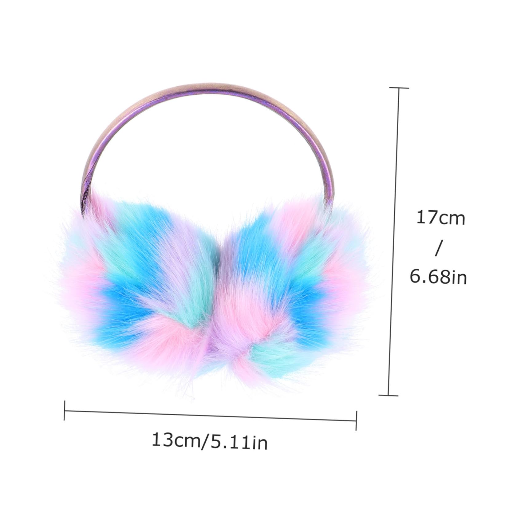 Veemoon Fuzzy Earmuffs Warm Comfortable Adorable Ear Muffs for Women Babies Windproof Protective Headgear