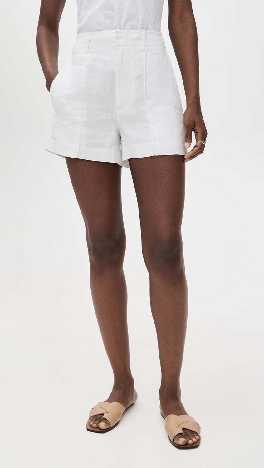 Madewell Women's Pintucked Shorts - Image 2