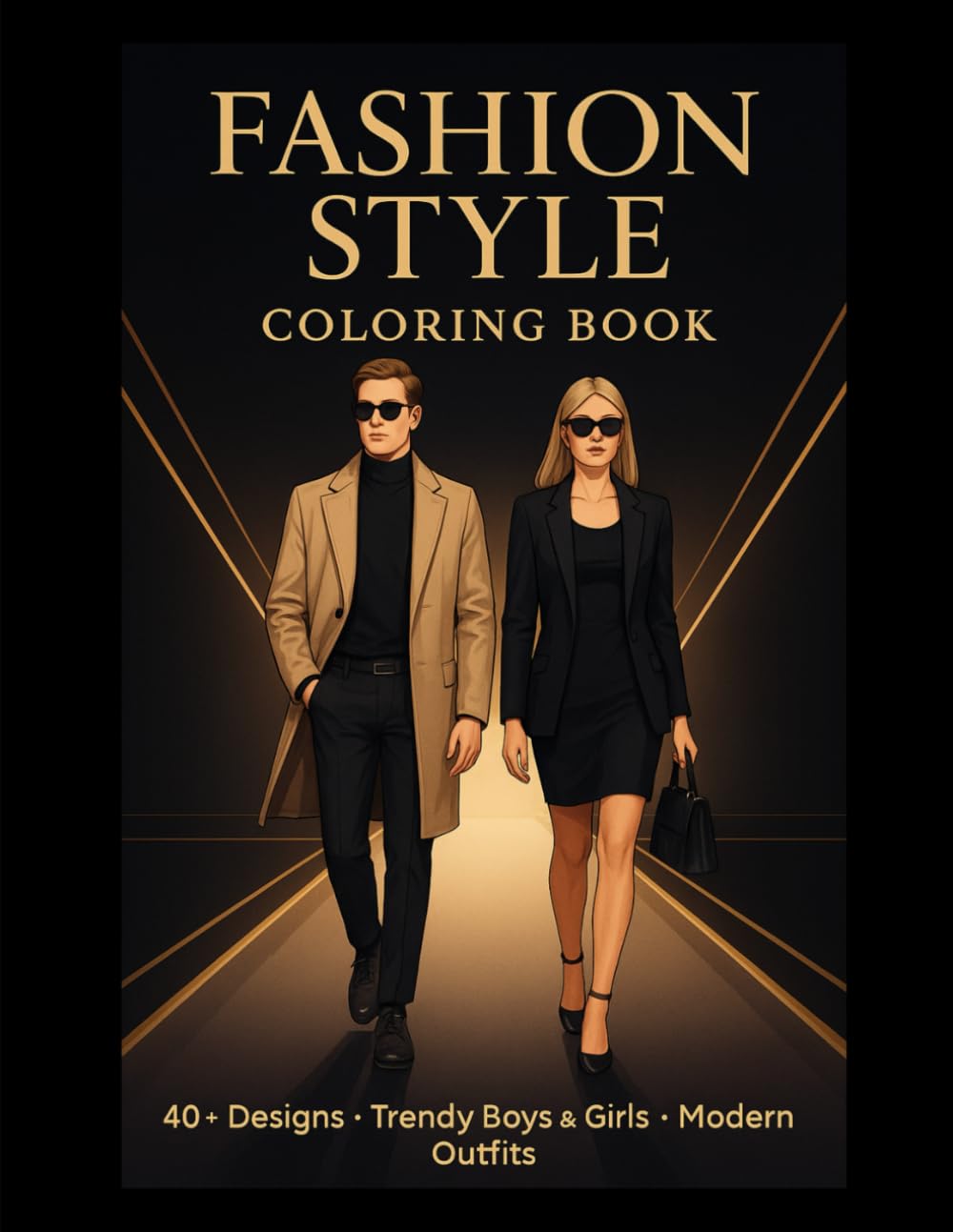 Fashion Style Coloring Book: Trendy Outfits, Cool Looks & Fashion Accessories to Color for Teens and Adults (Artecolor)