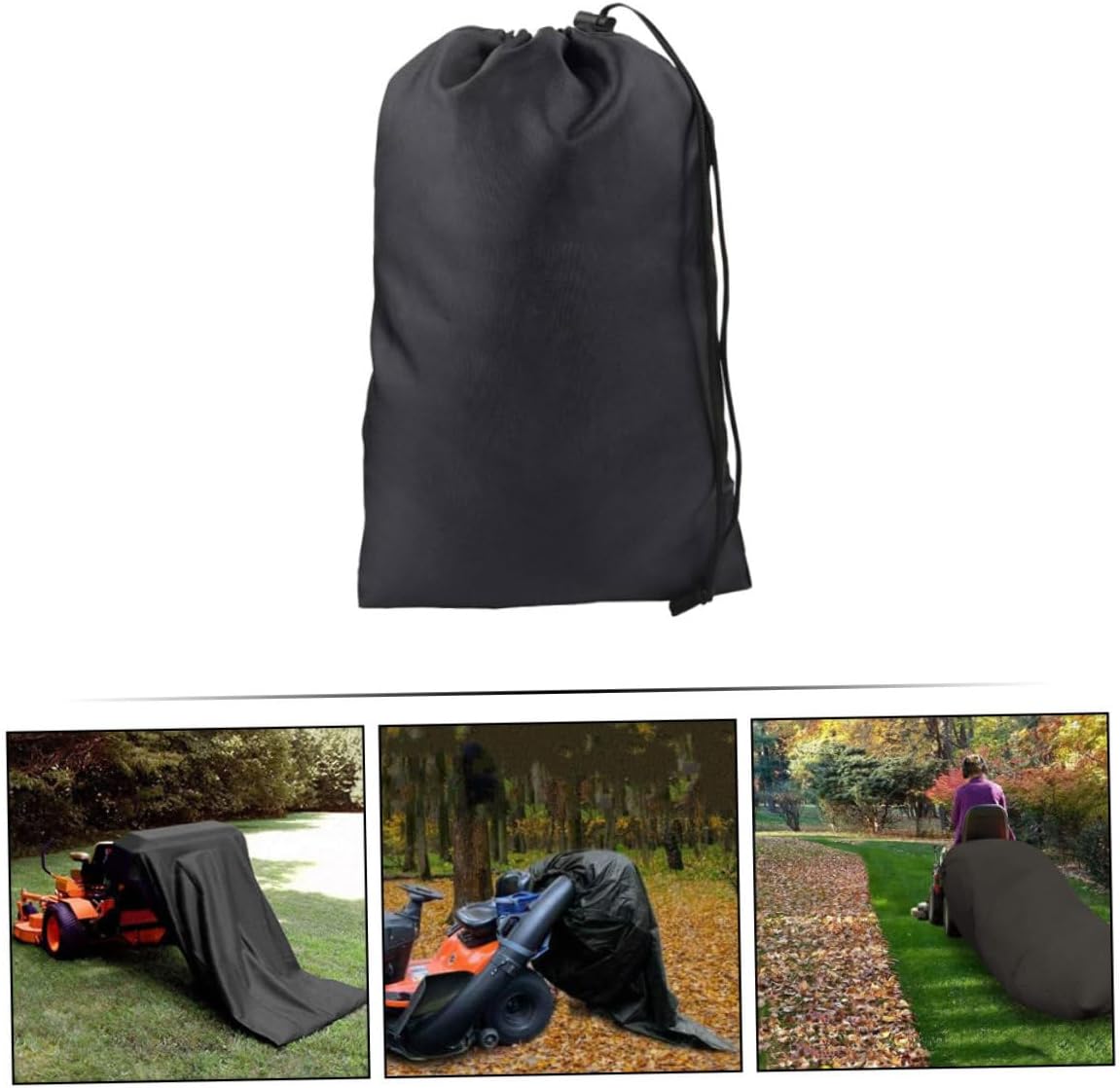 BESPORTBLE Lawn Mower Grass Catcher Bag Garden Tools Bag Large Capacity Wear-resistant Suitable for Home Garden