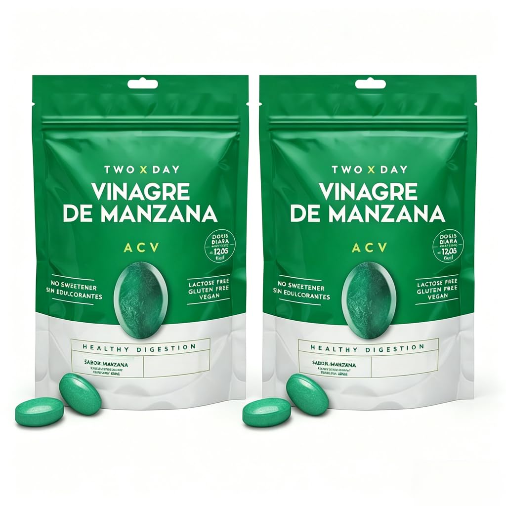 Gominolas de Vinagre de Sidra de Manzana Orgánico | Equilibrio digestivo, metabolismo, energía y vitalidad diaria, vegano, sin gluten