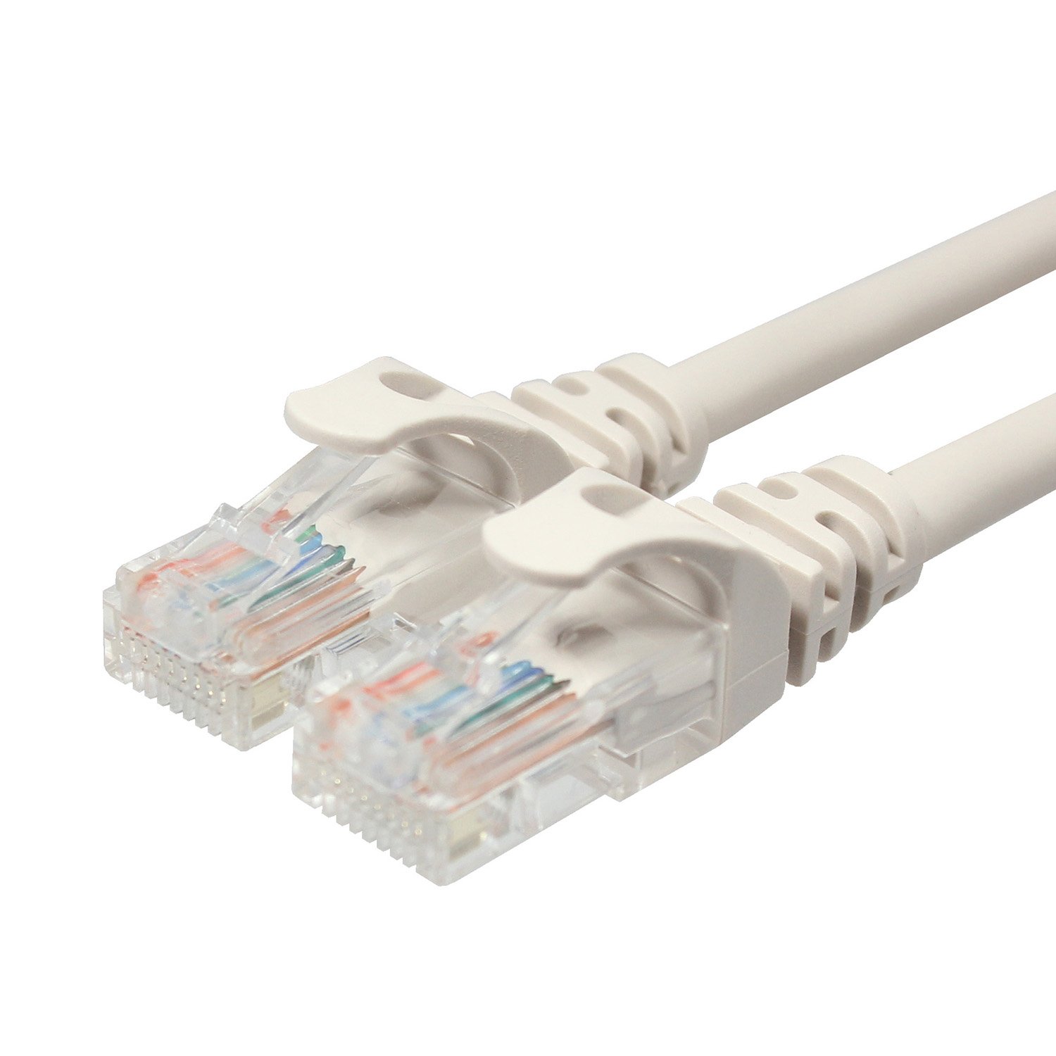 Taro's(Taro's ) LAN Cable, CAT6, Category 6, Gigabit, Light Gray, 65.6 ft (20 m), CBC6-200-LG Eco Simple Package