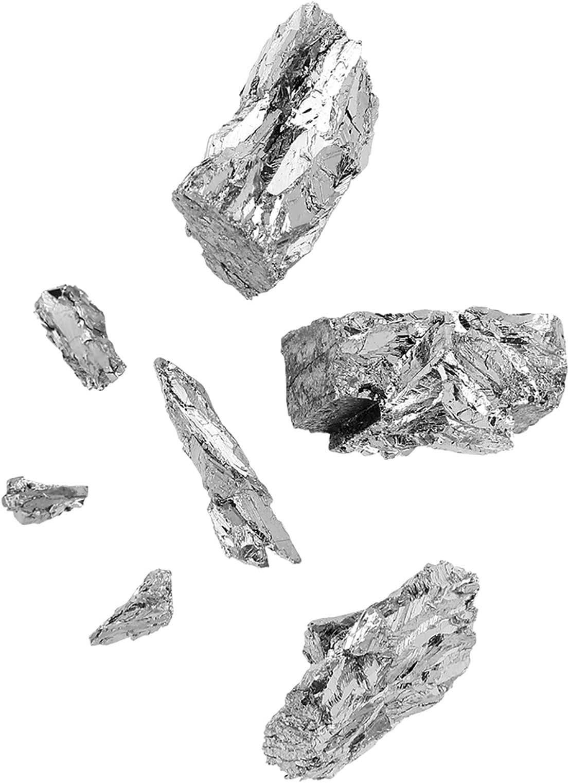 Syrisora Uranium Ore Potassium Metal 100g Bismuth Metal Ingot 99.99 Pure for Making Superconductor Ingot