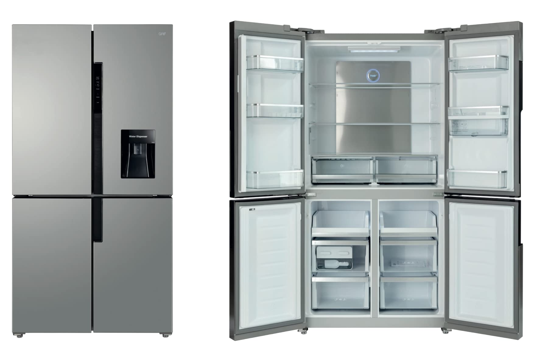 Frigorifero Americano GRF CA91834DX Inox Cross Door Total No Frost