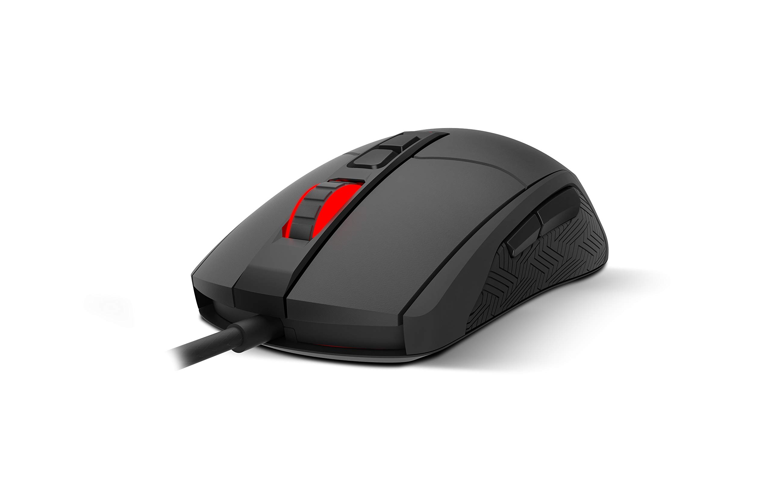 Ozone Gaming Gear Double Tap - Combo Teclado y ratón, Teclado Semi-mecánico. switches Crost Tech, Ratón Sensor óptico AVAGO A3050-4000 dpi, RGB, Layout español, Negro