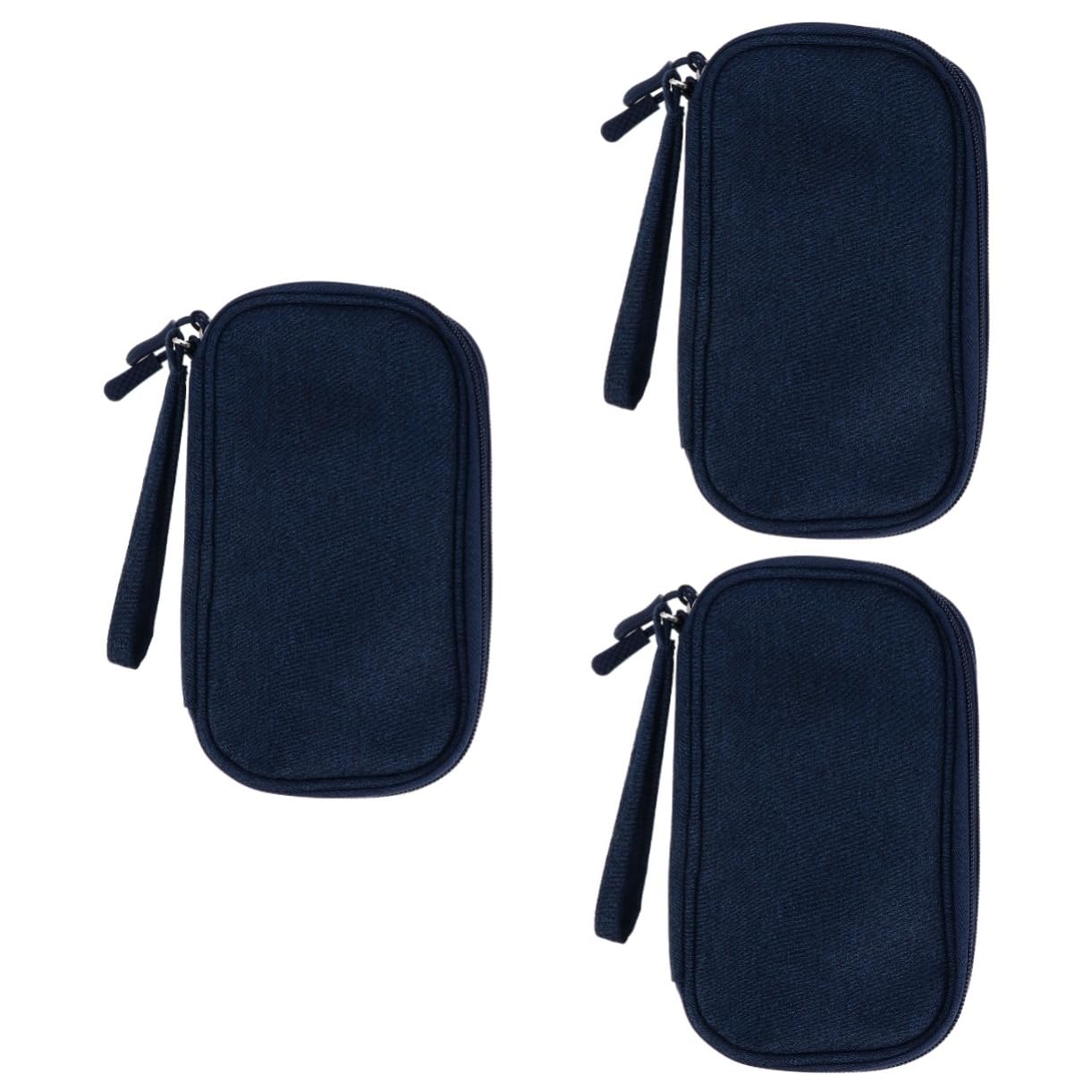 Uonlytech 3 Piezas Bolsa De Almacenamiento Organizador De Almacenamiento De Electrónica Organizador De Almacenamiento del Cargador Bolsa De Bolsillo para Cable USB Cable De Alimentación