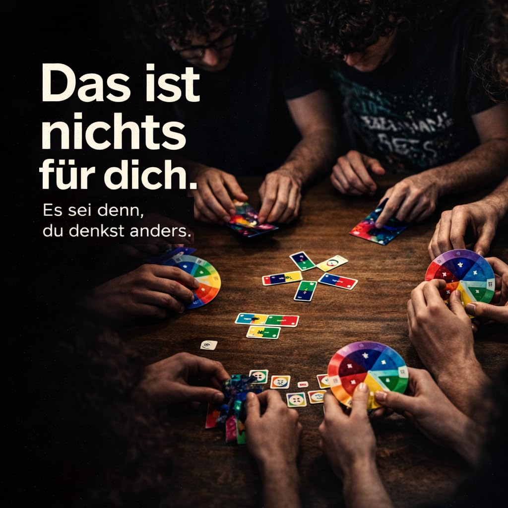 Subliminal Partyspiel für Erwachsene – Kreatives Assoziationsspiel & Kommunikationsspiel | Gesellschaftsspiel für 3–6 Spieler ab 14 Jahren | Perfekt für Spieleabend & Freunde