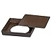 Paderno World Cuisine 9 by 9 Inch Square Fluted Non-Stick Tart Mold with Removable Bottom