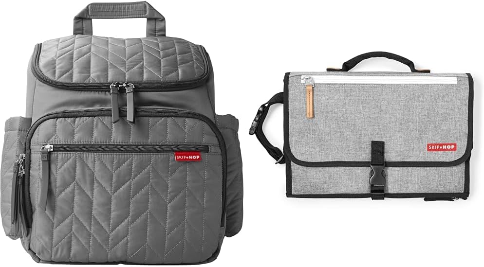 Skip Hop Forma, Diaper Bag + Changing Pad, 3 Piece Set