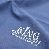 King of Flash 10 x Blue Superfine Microfiber Cleaning Cloths For Mobile Phones, Glasses, Tablets, TV, Sunglasses, Screens, Camera Lens Cleaners (10 Pack Cloth) - Image 7