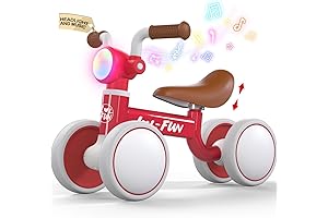 Baby Balance Bike 1 Year Old, LOL Fun Toddler Bike