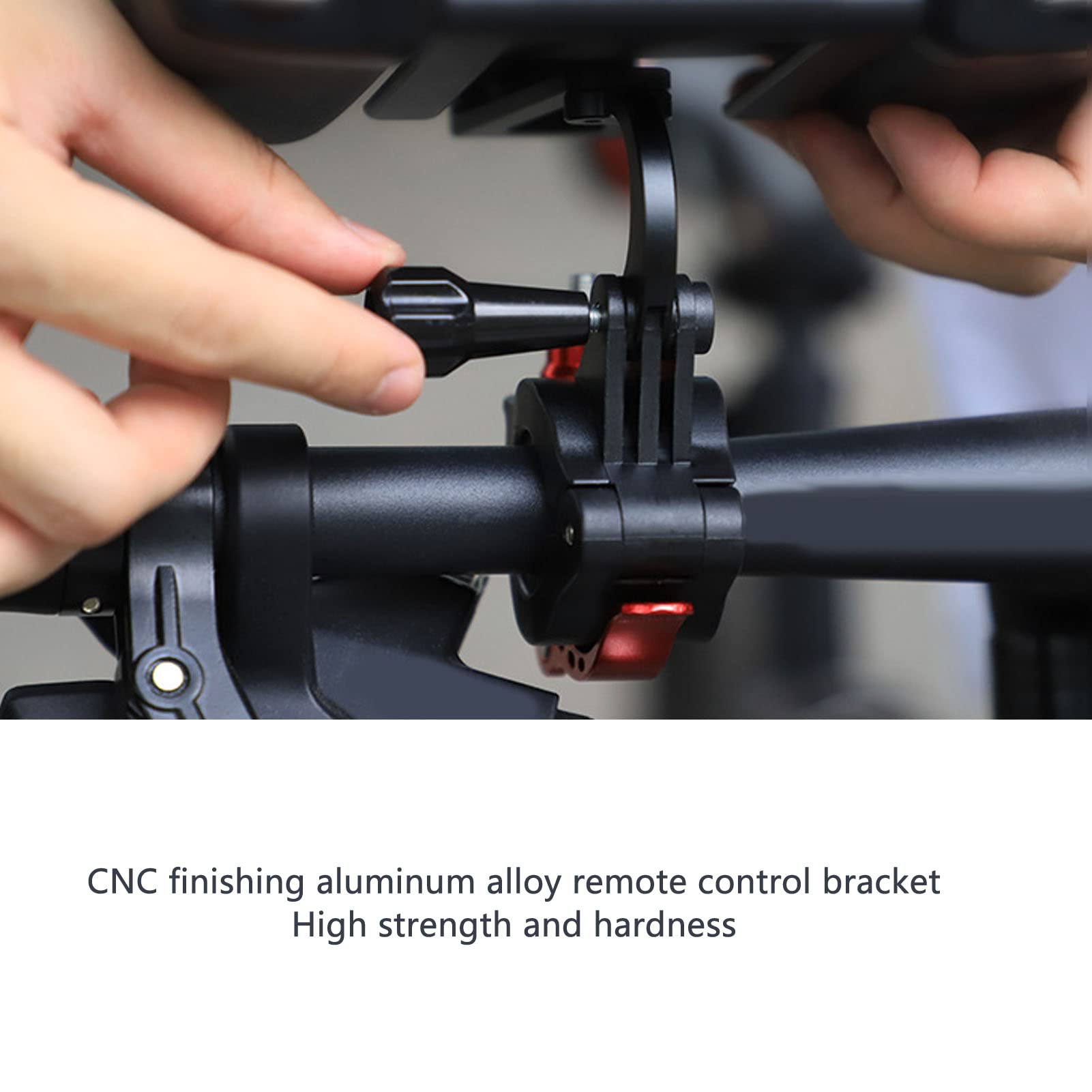 Soporte de Montaje de Bicicleta para Controlador RC, Clip de Abrazadera de Manillar de Control Remoto Ajustable, Accesorio de Fotografía de Drones, 22 a 26 Mm