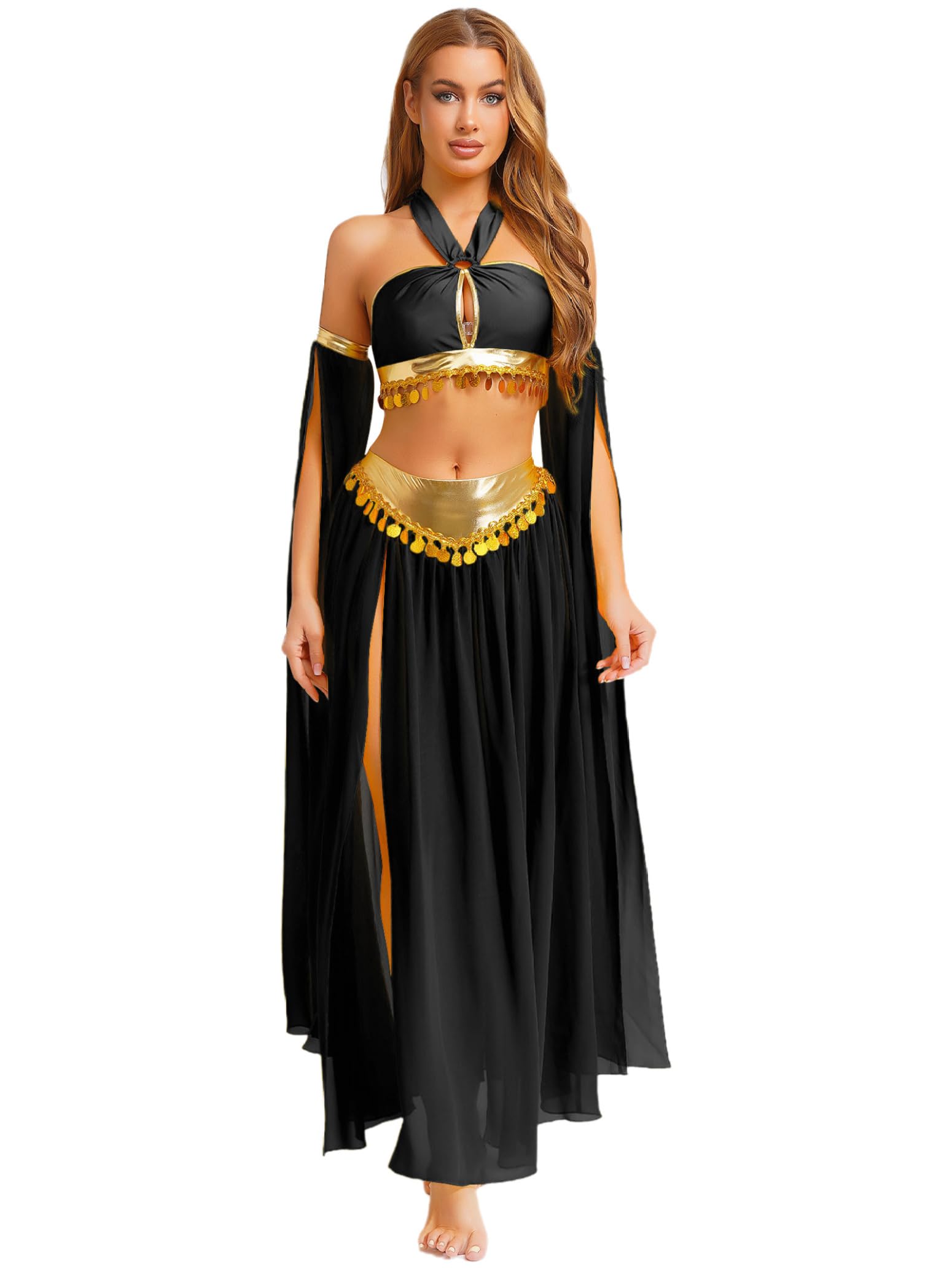 Ensemble Costume Danse Orientale Femme Costume Oriental Tenue Danse du Ventre Danseuse Spectacle