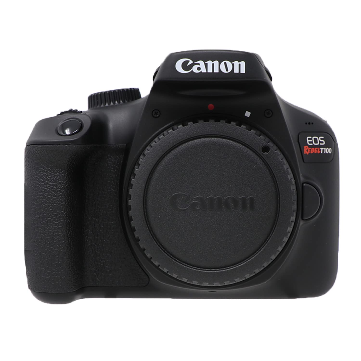 Canon EOS Rebel T100 DSLR Camera with 18-55mm Lens Bundle + Premium Accessory Bundle Including 64GB Memory, Filters, Photo/Video Software Package, Shoulder Bag & More (Renewed)