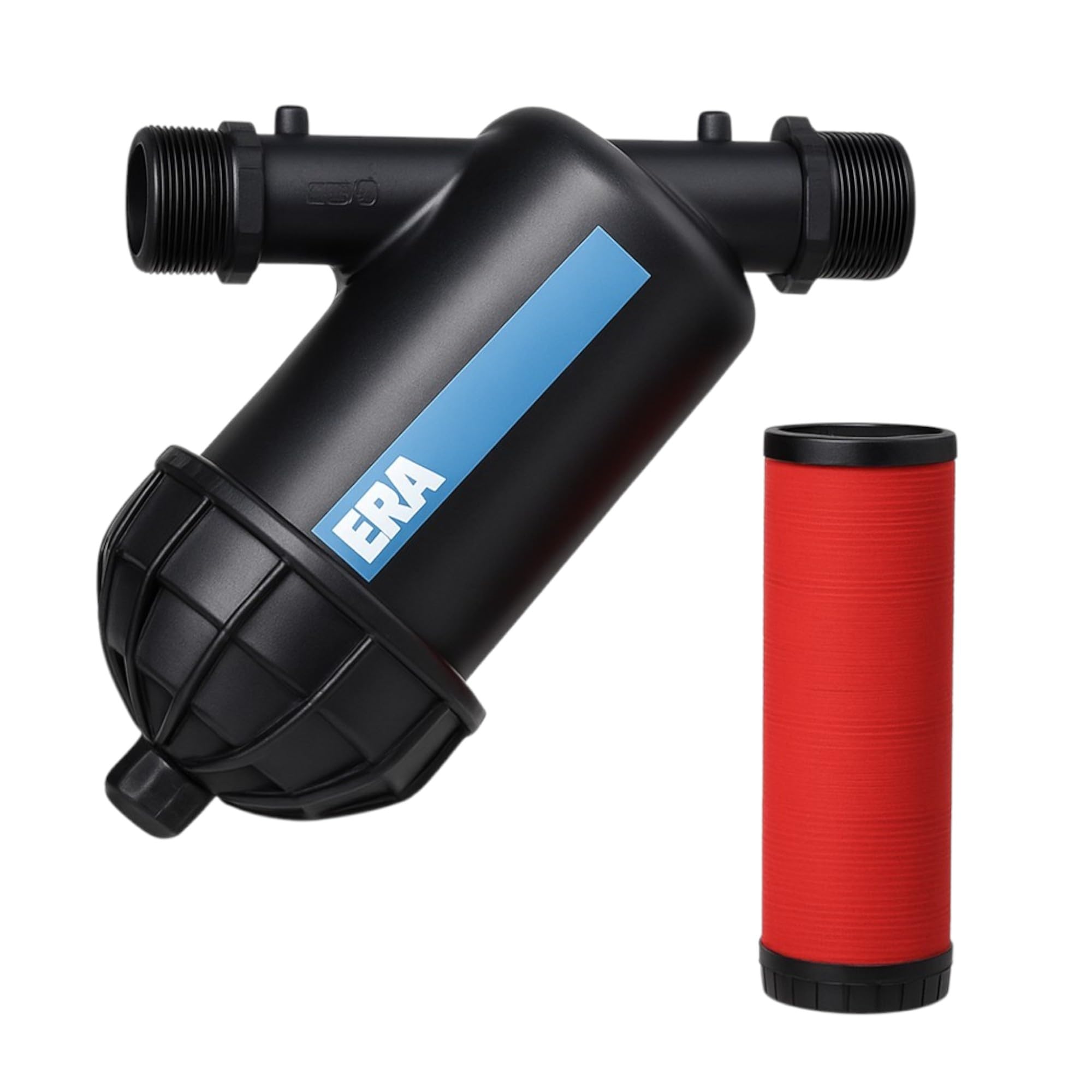 Filtre à eau 130 microns – Débit élevé 6 m³/h, Pression 8 bars – Pour pompes, arrosage, systèmes hydrauliques – Protection contre les particules – BSP 1"