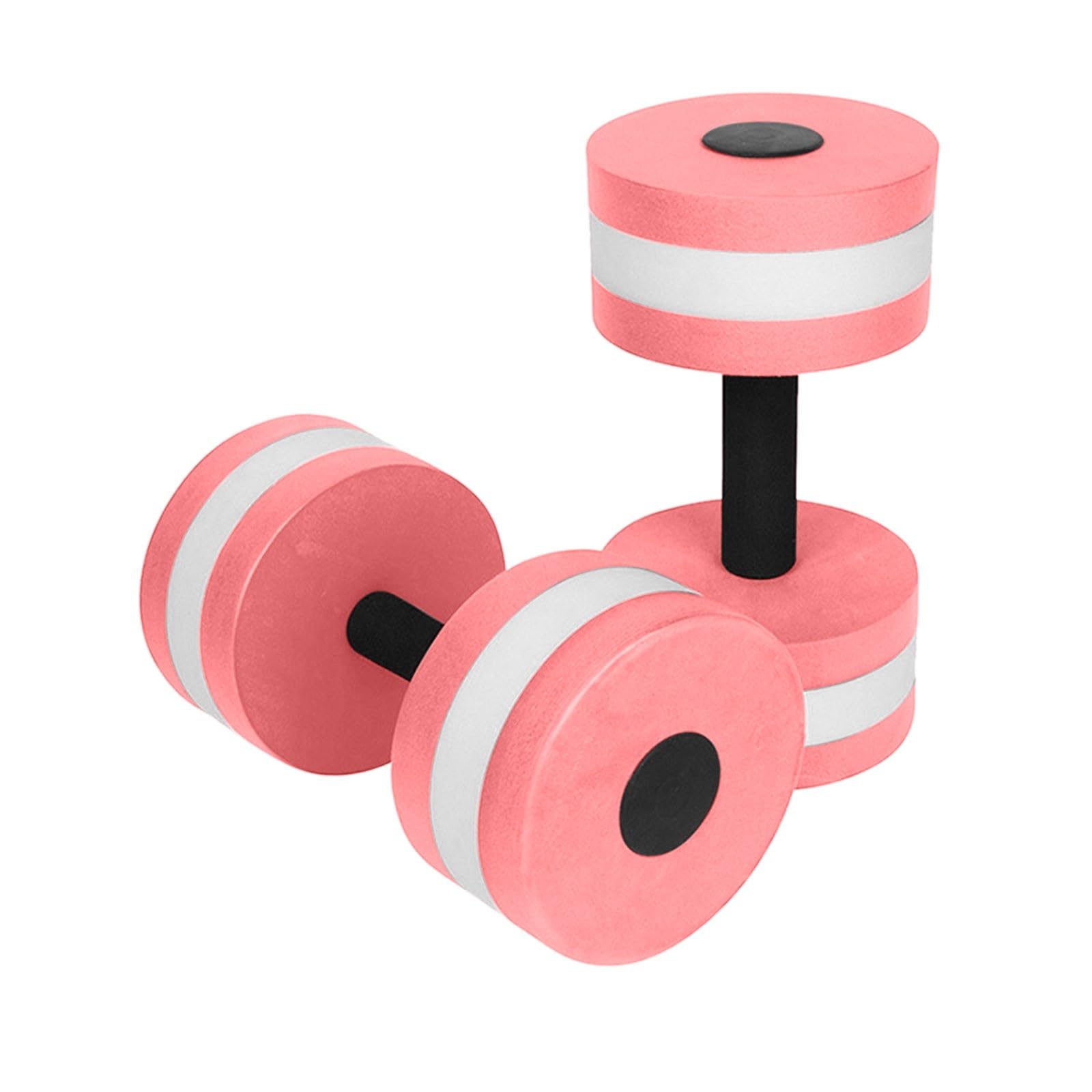 Inflatable Swim Rings for Pool 2pc Barbells Exercise Dumbbells Hand Water Dumbbells Eva Dumbbells Floating On