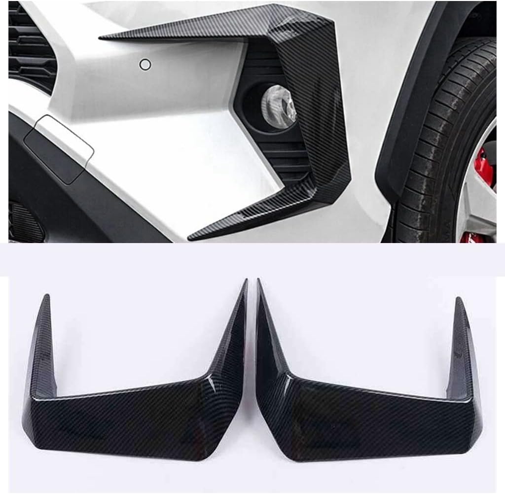 【新品未使用】ビセラ 車のバンパー装飾 ABSクロームフロントバンパーフォグランプカバー