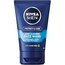 Nivea Men Deep Cleansing Face Wash - 100 ml Pack of 3
