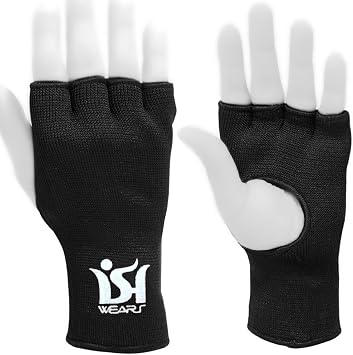 ISH MMA Boxing Martial Arts Inner Gloves Training Maui Thai fist Hand Wraps Pair