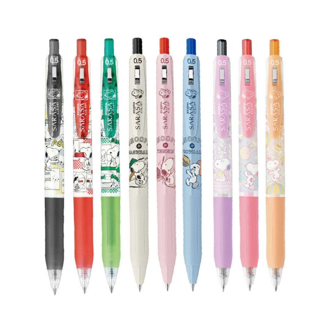 Amazon | ゼブラ サラサクリップ 0.5 スヌーピー わくわく