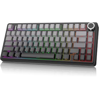 AULA F75 Mechanical Gaming Keyboard 75% Bluetooth Keyboard Wireless