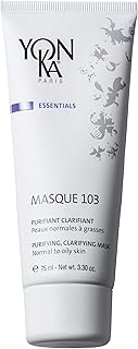 Yonka Masque 103 | Clay Face Mask | Clarify Skin and Tighten Pores with Botanical Extracts and Triple Clay Blend | Oily and Acne Prone Skin | Paraben-Free | 3.30 oz