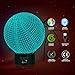 Sport Basketball 3D LED Night Light, Elstey Touch Switch Table Desk Lamp 7 Colour Gifts