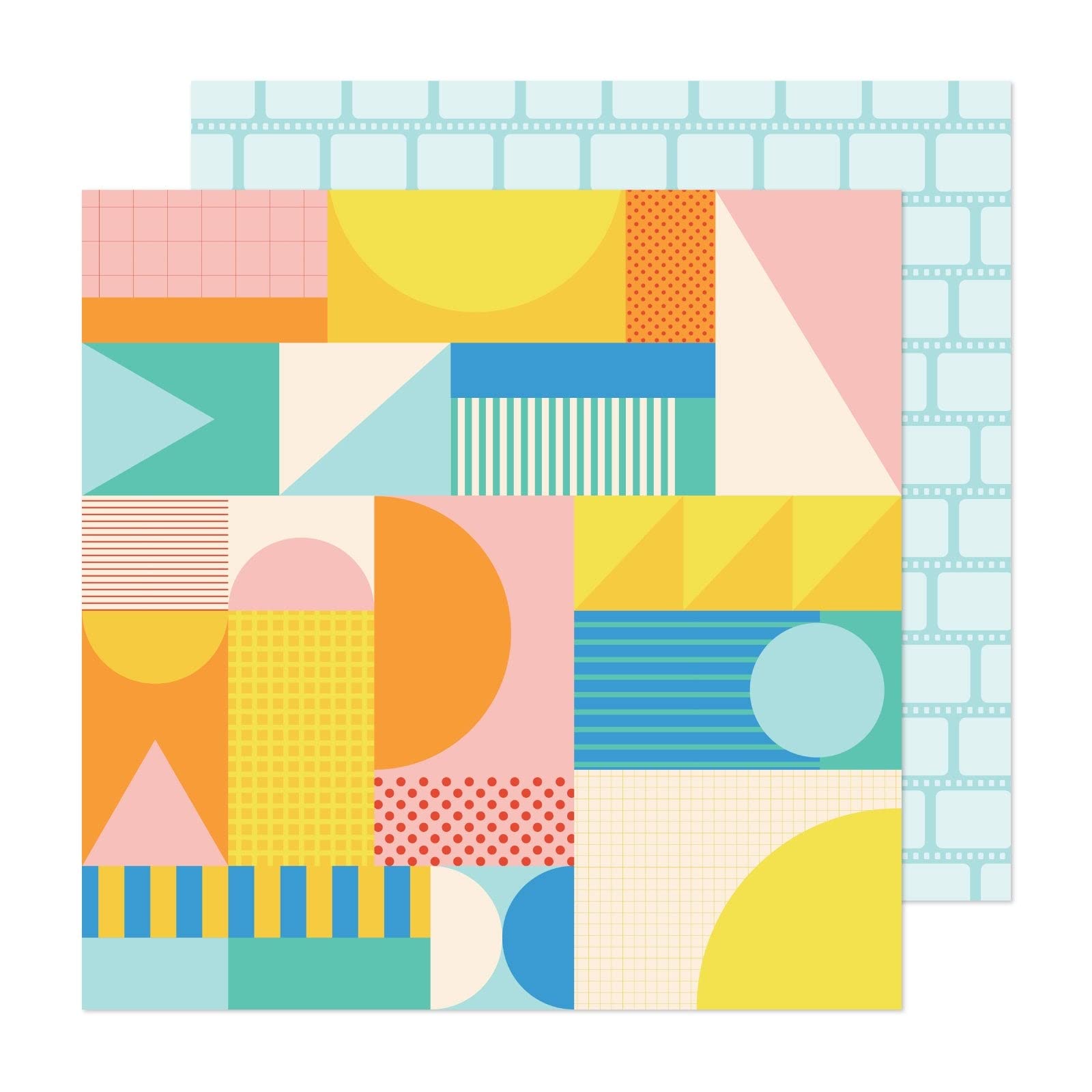 Papier Imagine Obed Marshall American Crafts 12x12 double face haute densité rigide