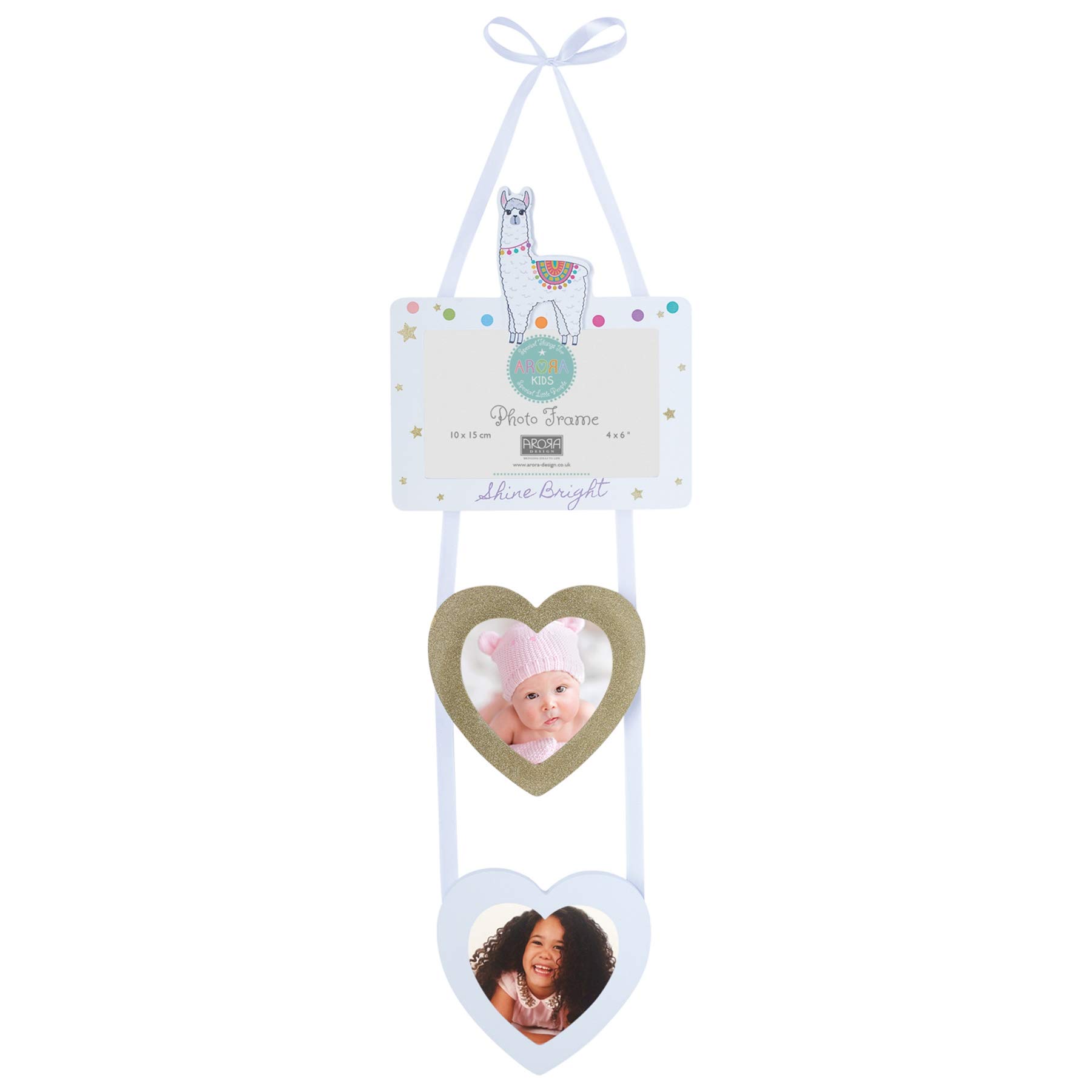 Arora Kids Llama Hanging Photo Frame 1967CCLHF, Multicolour, One Size