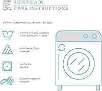 Vista 9 de Lush Decor Medallion Scallop - Juego de colcha de 5 piezas, tamaño Queen, neutro