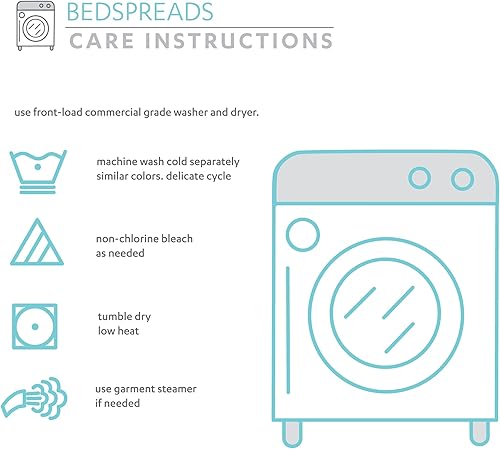 Miniatura 9 de Lush Decor Medallion Scallop - Juego de colcha de 5 piezas, tamaño Queen, neutro