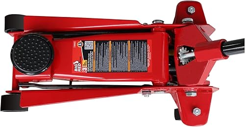 Miniatura 25 de Torin BIG RED AT82001UR - Combo de gato hidráulico de servicio/piso, con ruedas, 2 soportes de gato, 4000 libras (2 toneladas), color azul