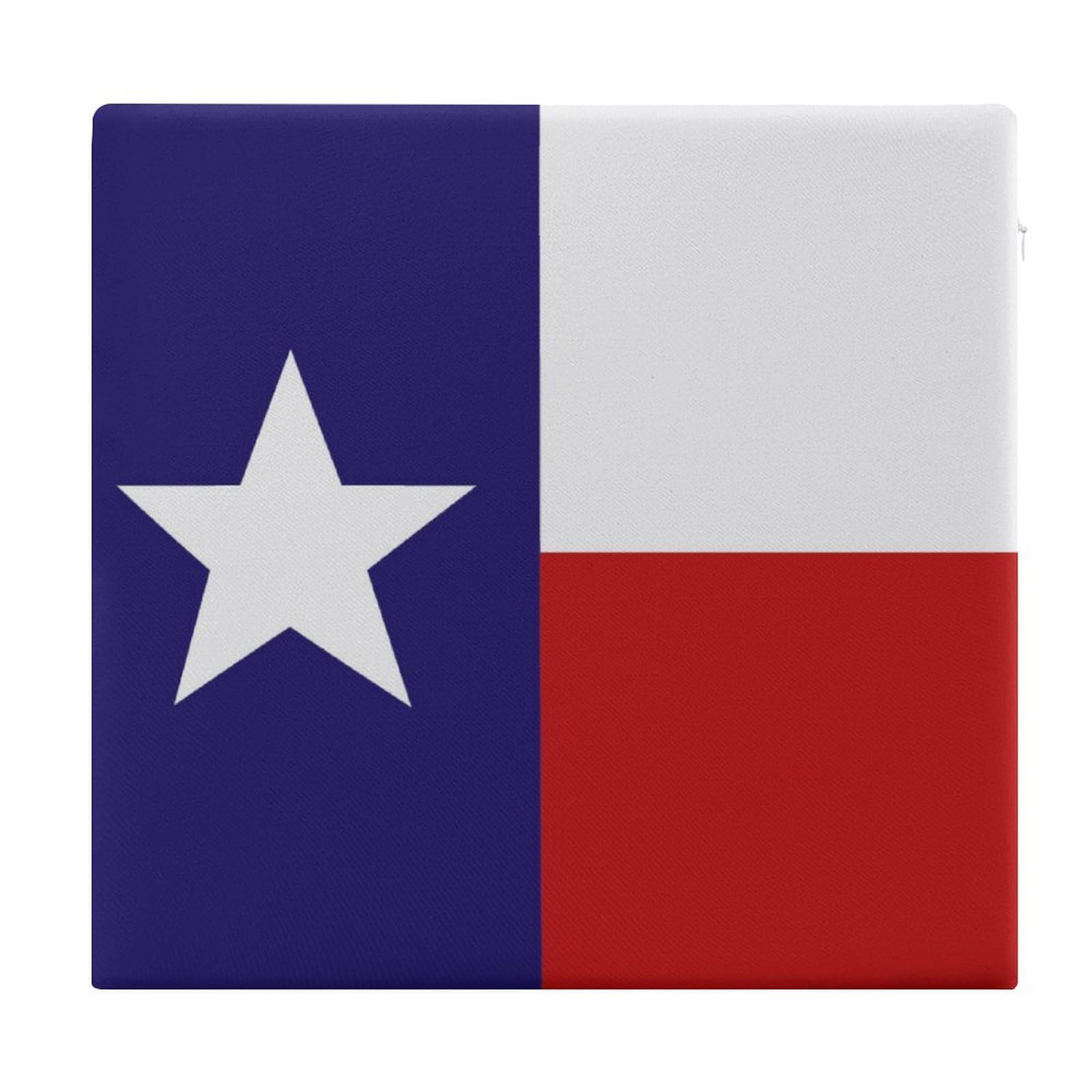 JZemdybill Chair Pad, Texas Flag Seat Pad, Square Chair Cushion for Yoga Living Room Balcony
