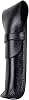 Dom Teporna Genuine Leather Pen Case 1 Pen Holder 2 Pen Holder 3 Pen Holder Fountain Pen Simple Stylish Italian Leather Compact Pencil Case Pen Holder Stationery, black, Classic