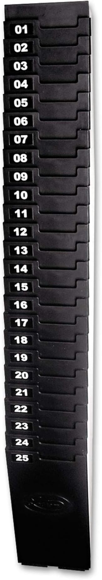 Amazon.com : Lathem Time 257EX Expandable Time Card Rack, 25-Pocket ...