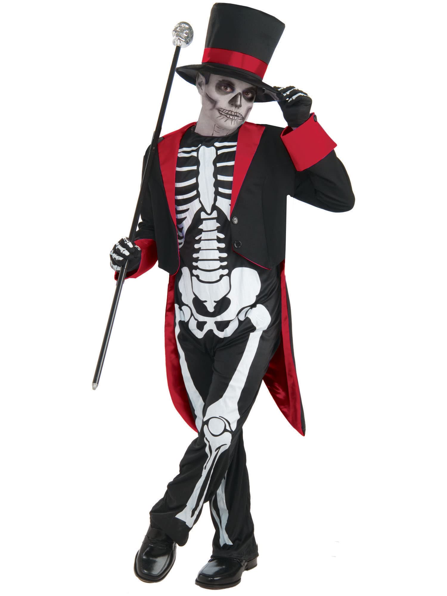Mr Bone Jangles Halloween Costume 12 - 14 years