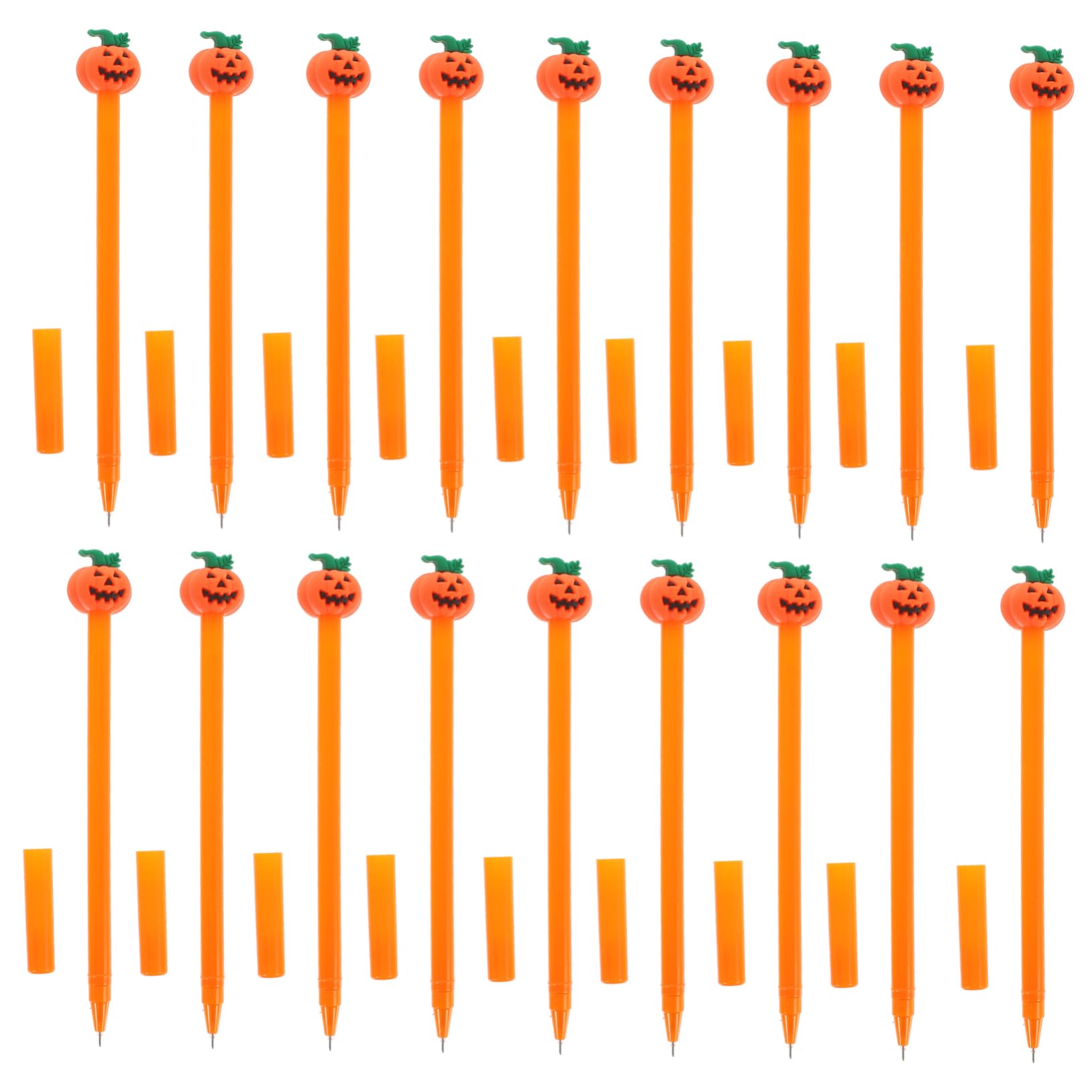 Operitacx 120pièces Stylos à Encre Gel Cartoon Citrouille Pour Étudiants Fournitures Scolaires Et De Fête Halloween