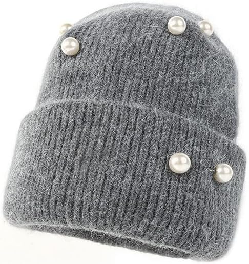Winter Woolen Knitted Cap Thickened Ear Protecting Warm Women's Caps