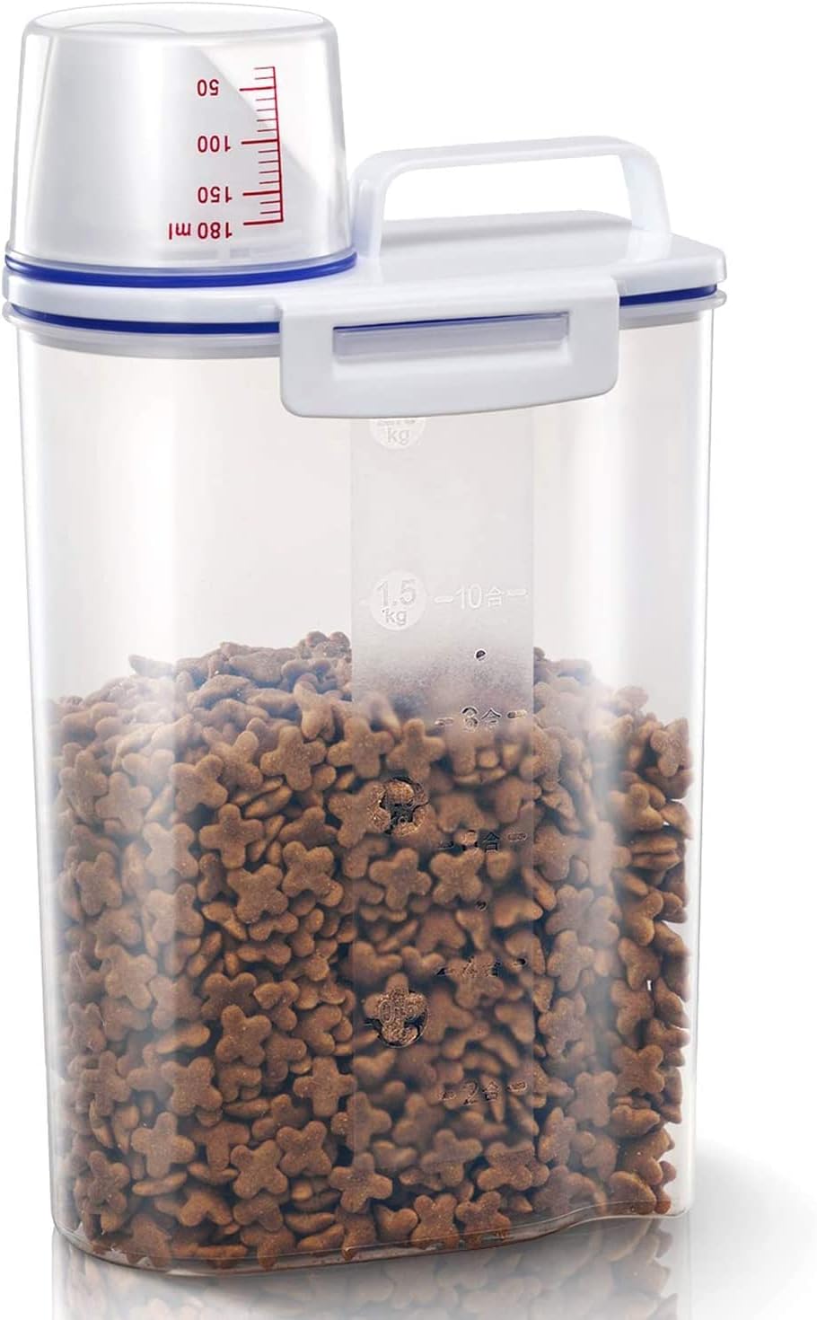 PREMIFY Airtight Pet Food Storage Container, Small Dog Food Container