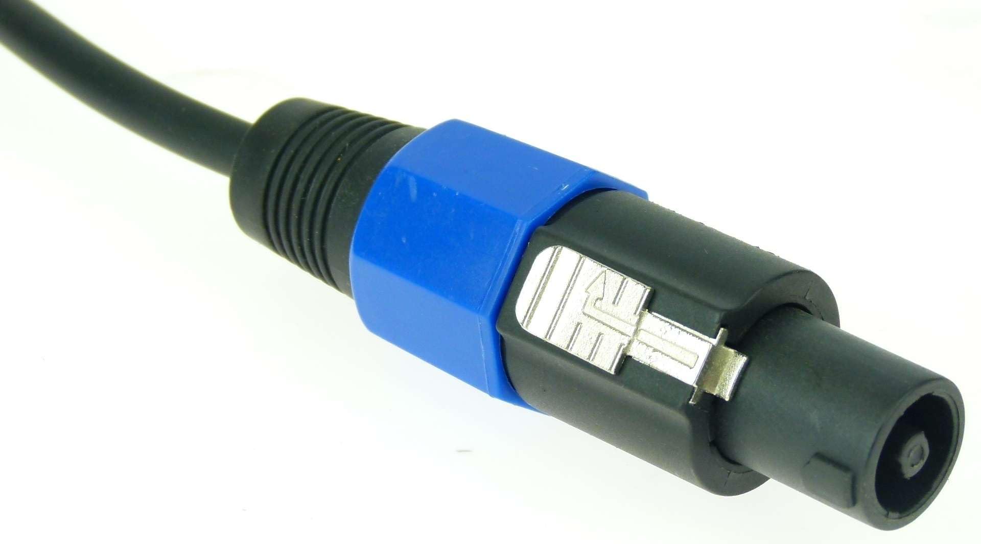 Paccs 1 x 15 m Verlängerungskabel Lautsprecherkabel, Speakon Stecker 4 pol, PA Boxenkabel 2 x 1.5mm² Verlängerung