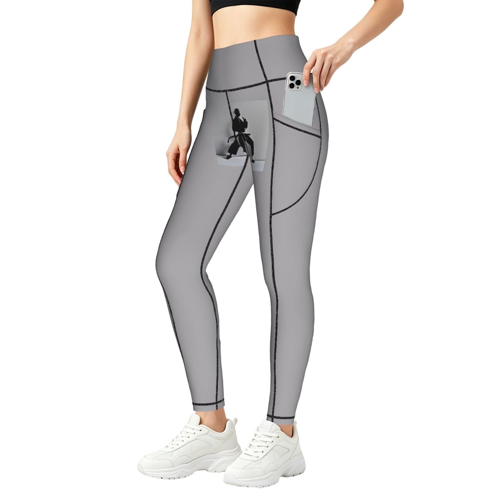 Pantalones de yoga para mujer holgados que evitan el calor al correr en verano 8