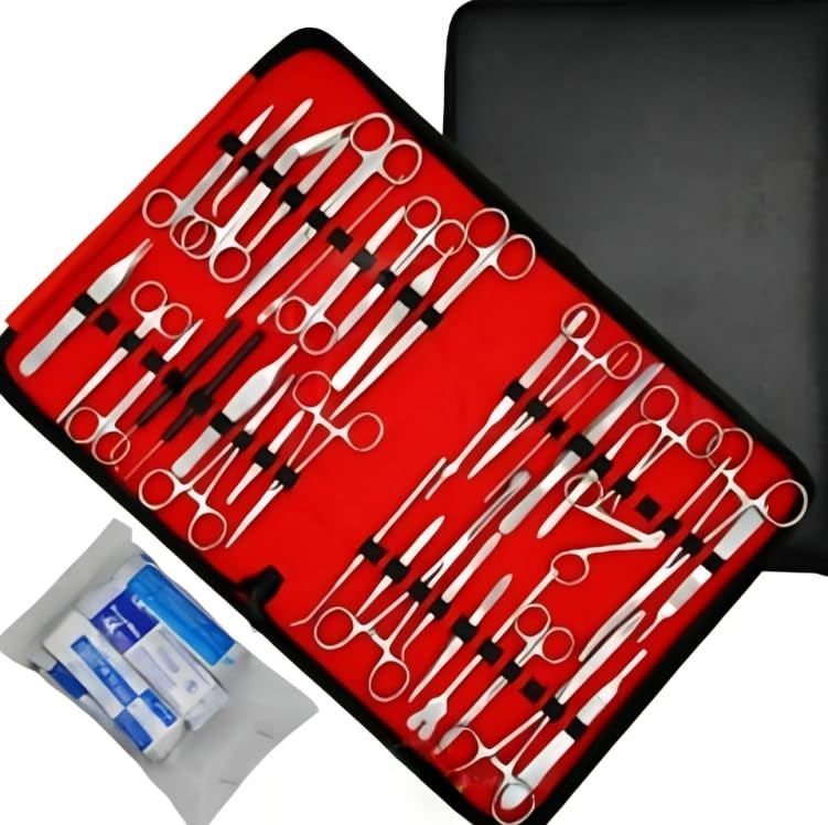 137 Pcs Advanced Minor Surgery & Dissection Kit – Premium Stainless Steel Surgical Instruments Set for Students, Training & Educational Use