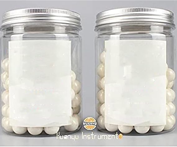 500g Yttrium Stabilized Zirconium Oxide Grinding Balls for Lab Planetary Ball Mill