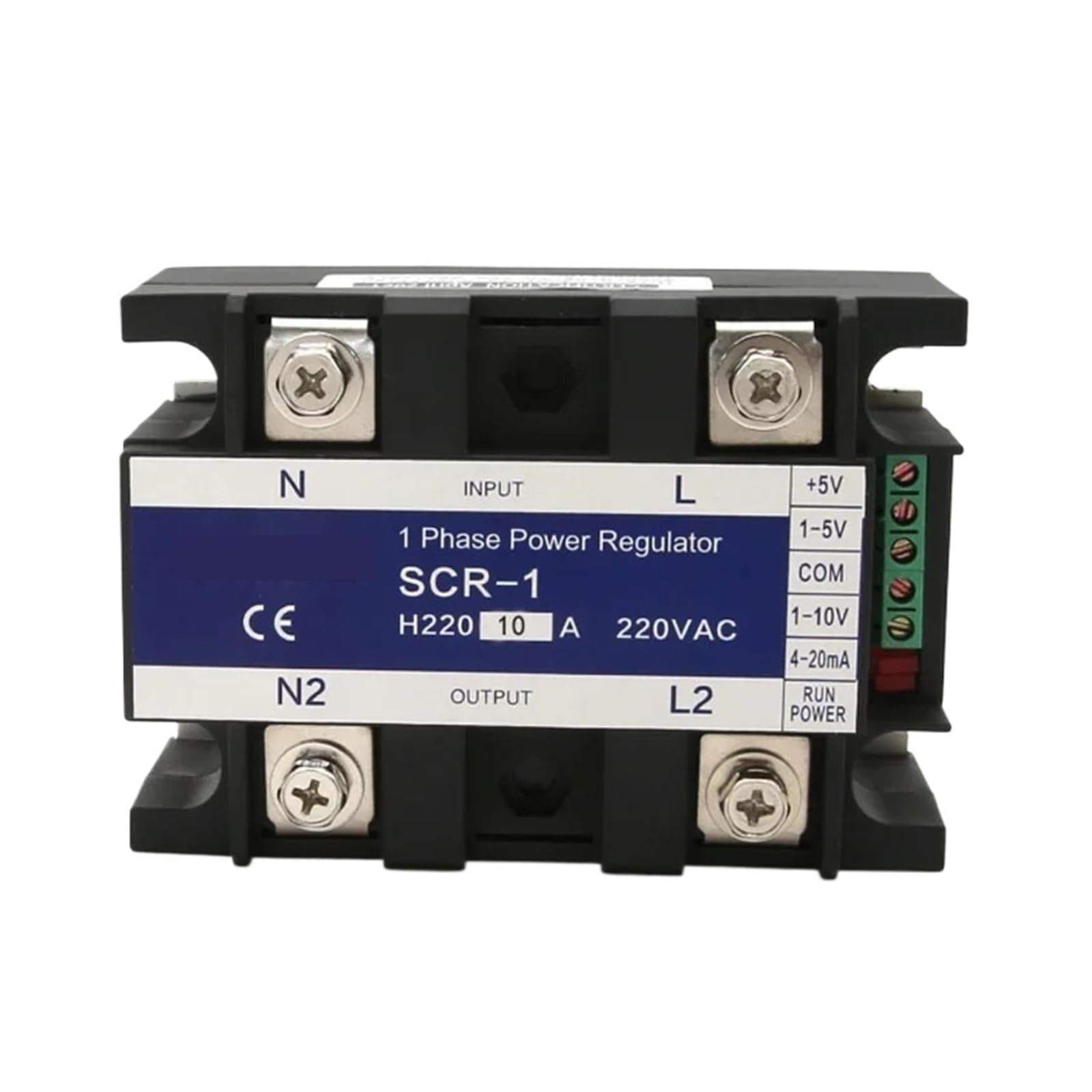 Módulo regulador de Voltaje CA monofásico 10A 25A 40A 60A 80A 100A 150A 200A 220V relé de Estado sólido(40A)