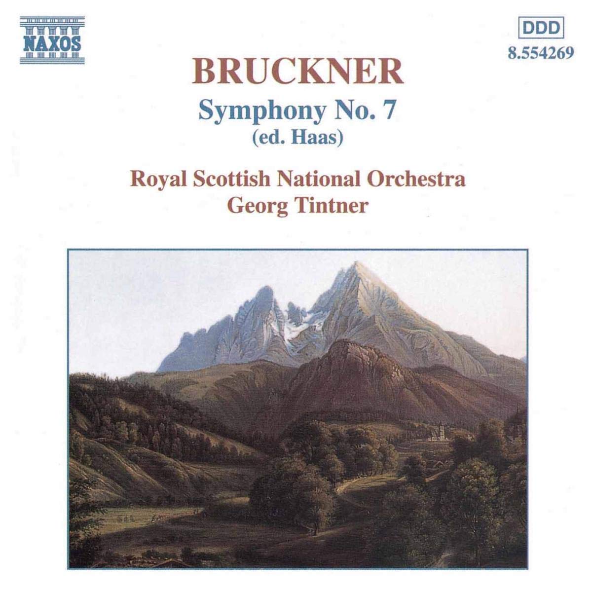 Symphony No. 7 [Audio CD] Bruckner and Georg Tintner
