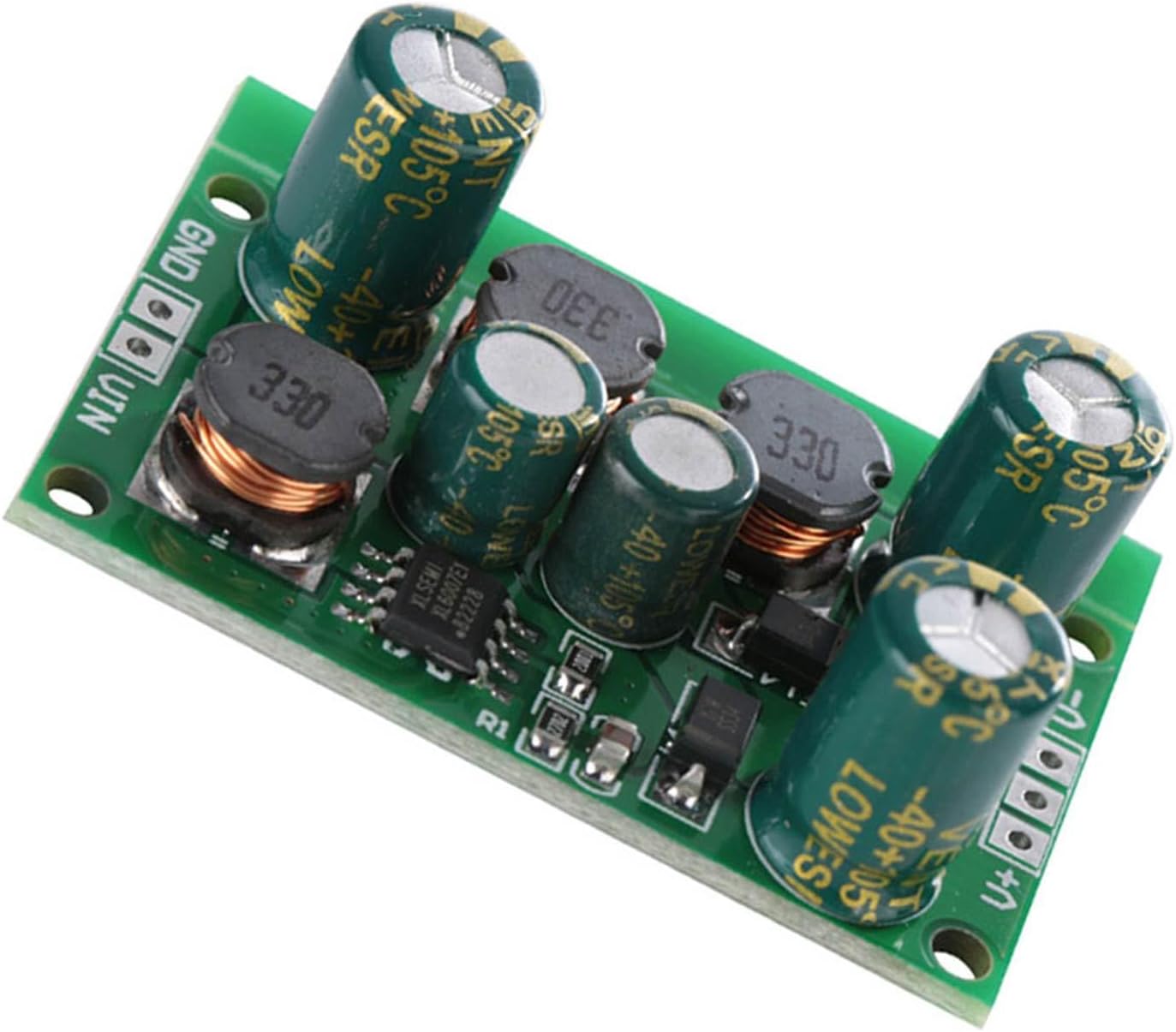 DC DC Voltage Converter Efficient Boost Regulator for ADC DAC LCD Power Supply, Positive Negative Power Supply for Audio Equipment 1pcs (Output voltage ±12VDC)